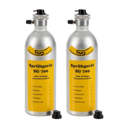 Sg700 wiederbefüllbare alu - 2x,