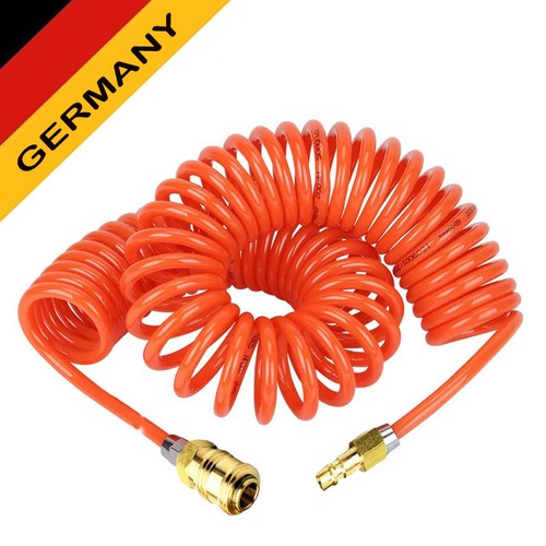 Druckluft spiralschlauch 15m - spiralschlauch,