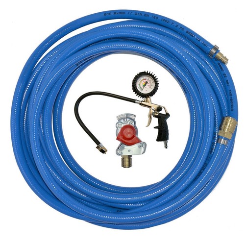 Druckluftschlauch blau mit